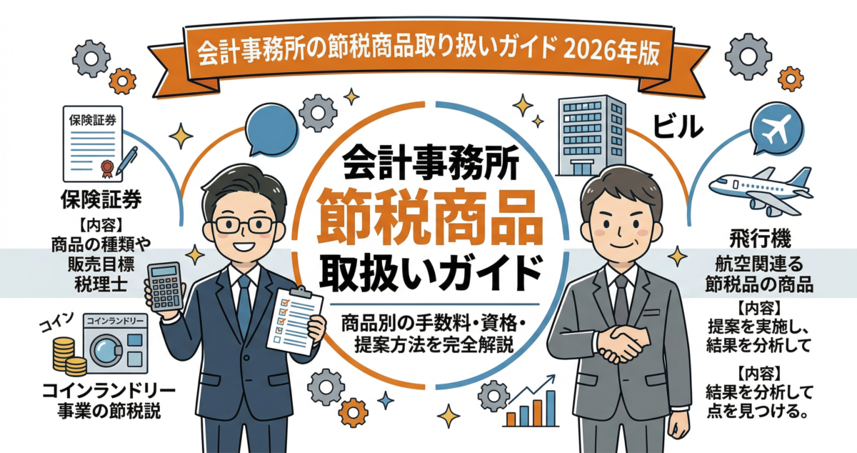会計事務所の節税商品取り扱いガイド