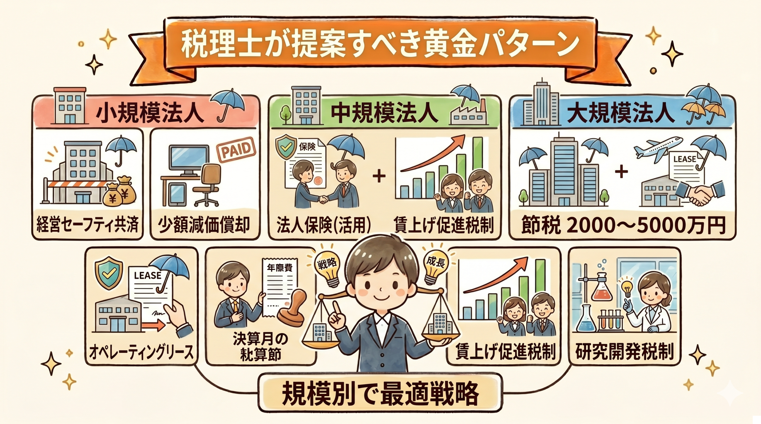 税理士に相談すべきタイミングの要点を整理した図