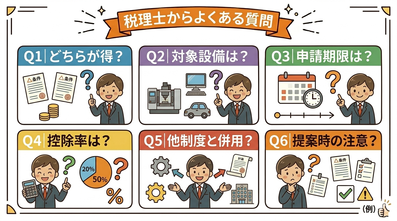 税理士からよくある質問