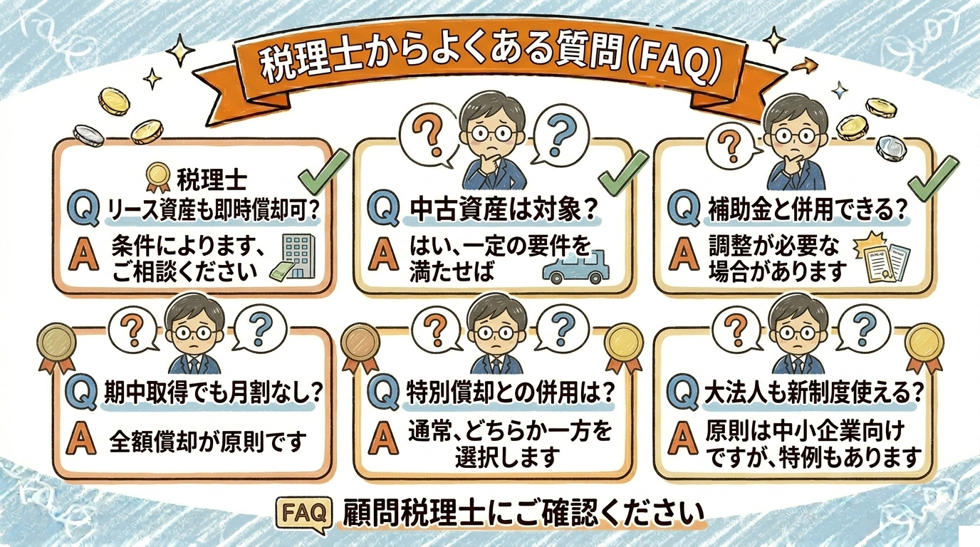 税理士からよくある質問 FAQ