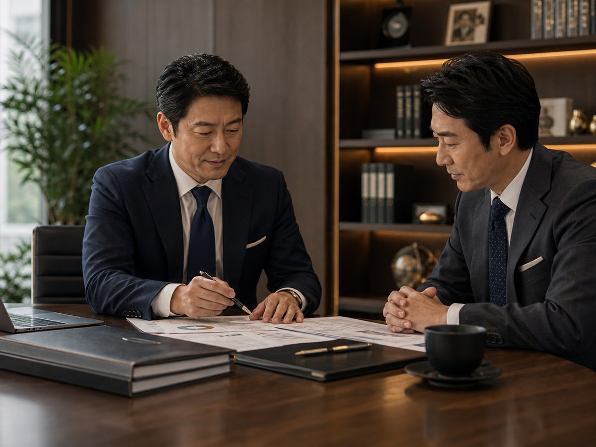 会社経営者の相談イメージ