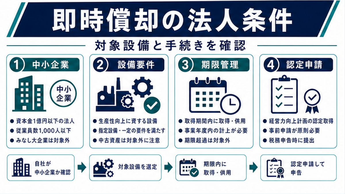 1. 即時償却とは｜基本の整理の内容を整理したImage 2.0図解