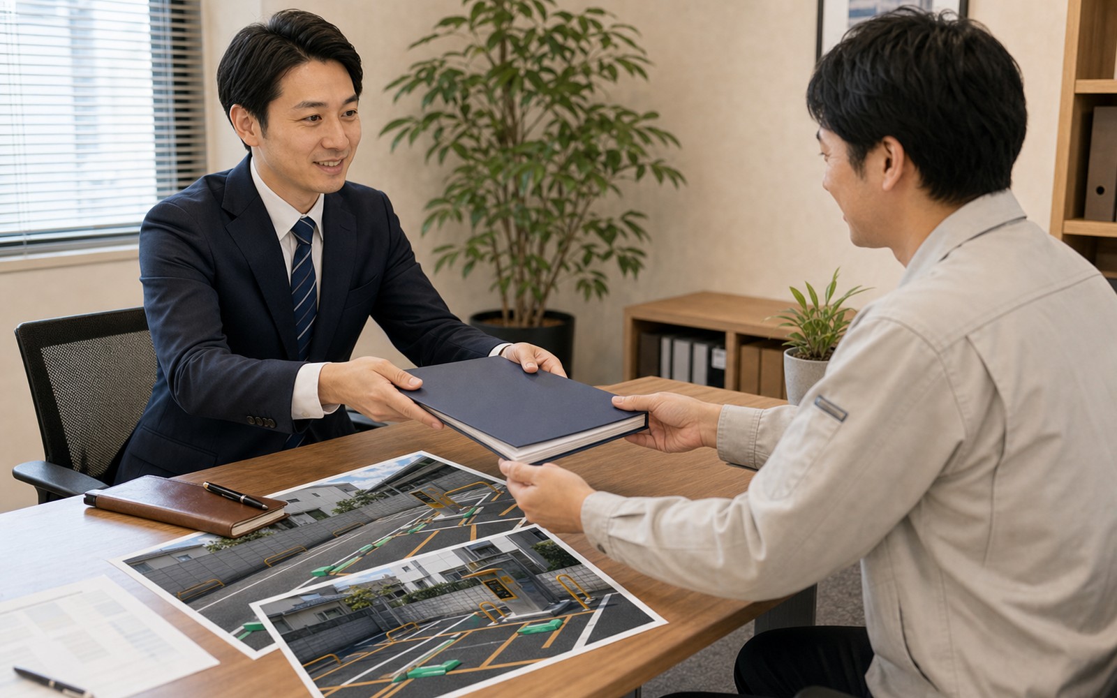 コインパーキング投資の共有資料イメージ
