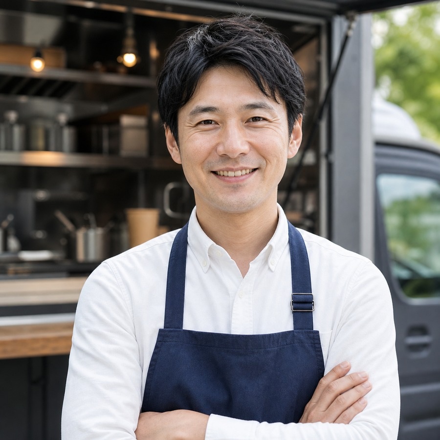 キッチンカー導入を相談した飲食店経営者