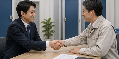 トランクルーム節税の相談風景