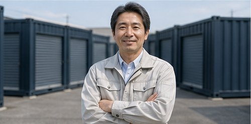 トランクルーム節税を相談した建設業代表