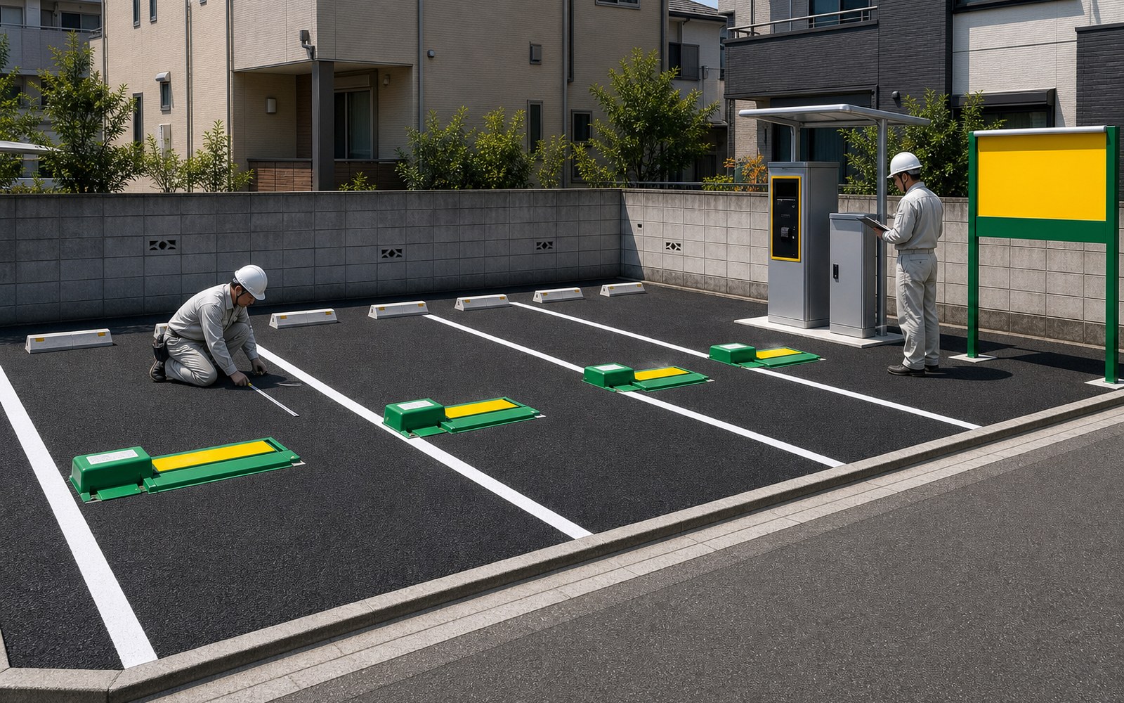 コインパーキング投資の導入ケース1イメージ