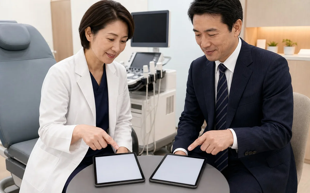 医療機器の取得価額と事業供用日を確認するイメージ