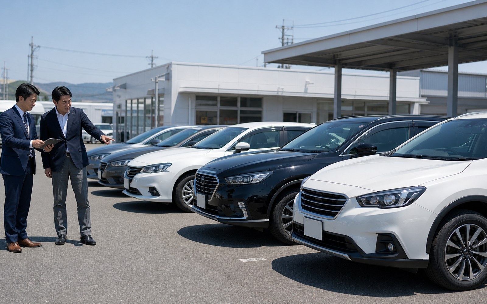 中古車の事業用車両の導入検討