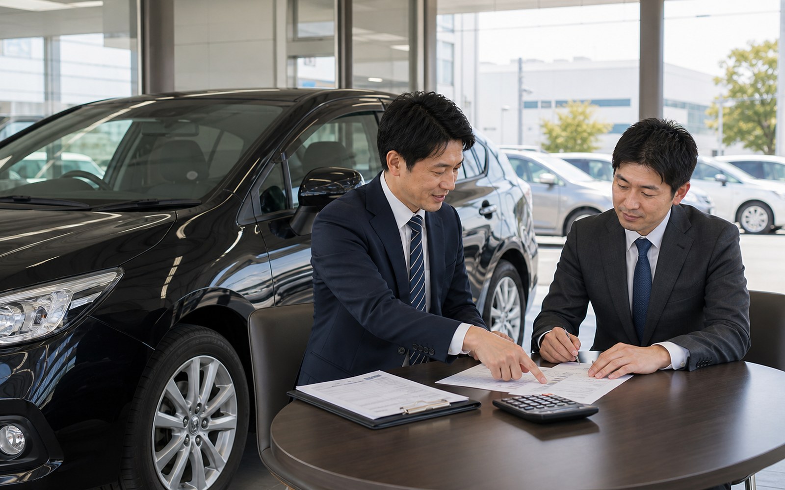 中古車の車検証と登録情報の確認