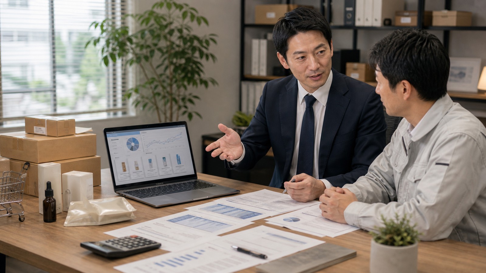WEB事業投資の区分確認イメージ