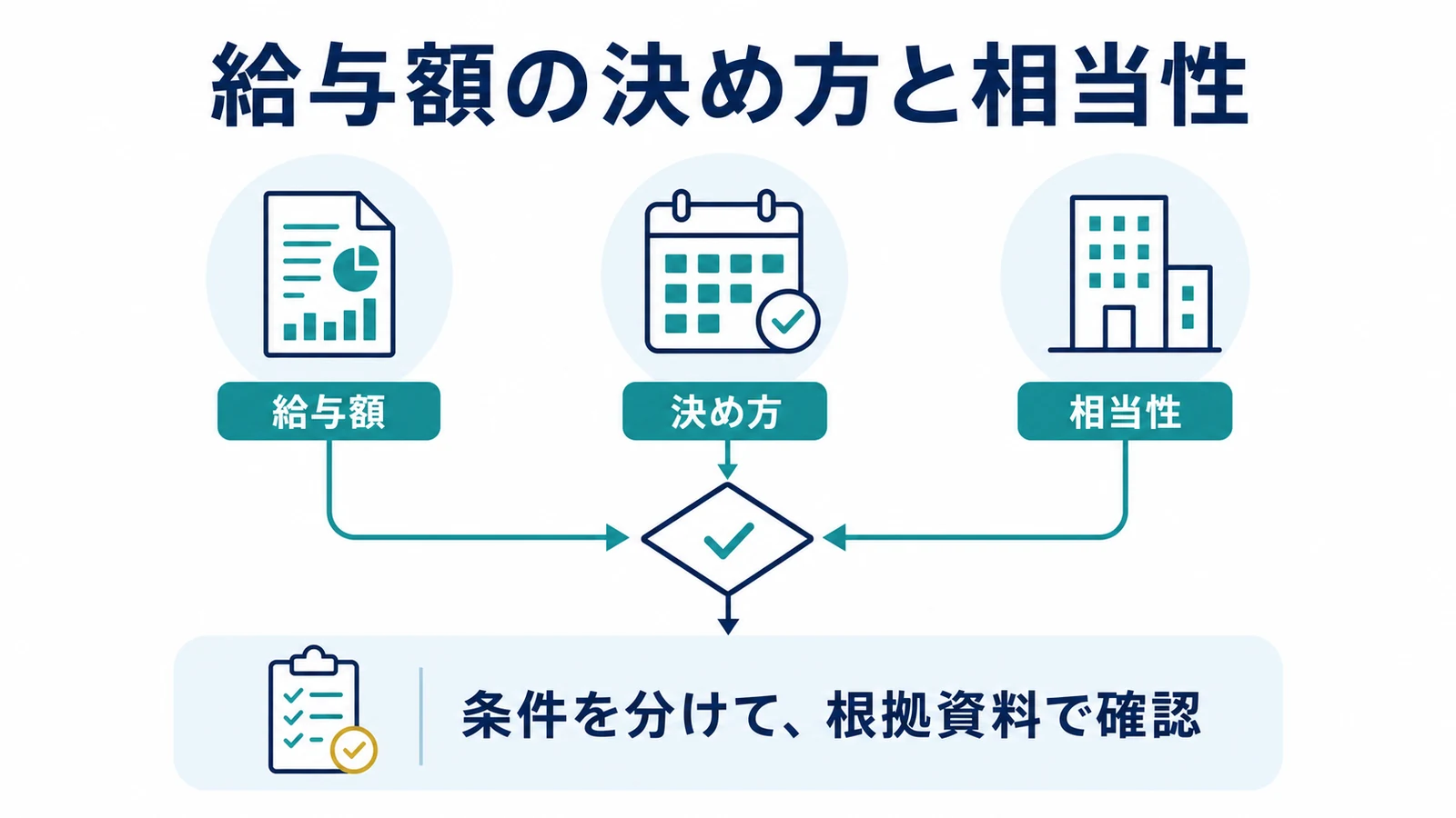 給与額の決め方と相当性