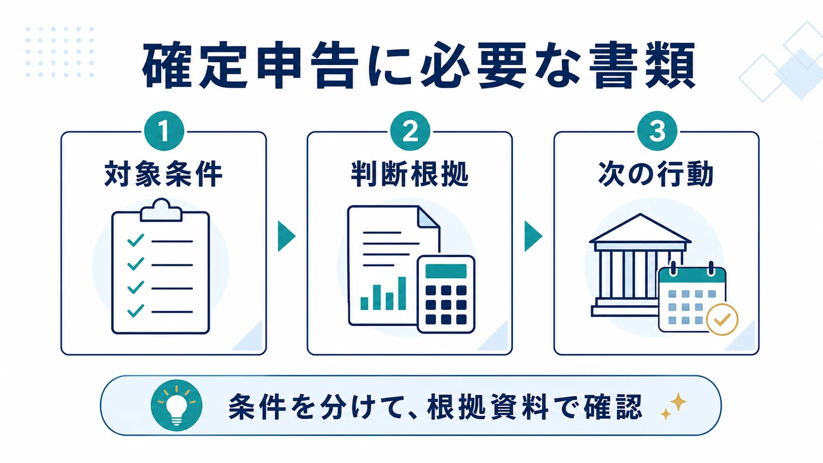確定申告に必要な書類