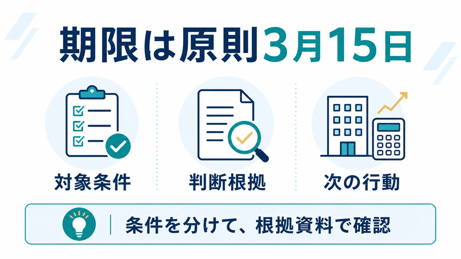 期限は原則3月15日