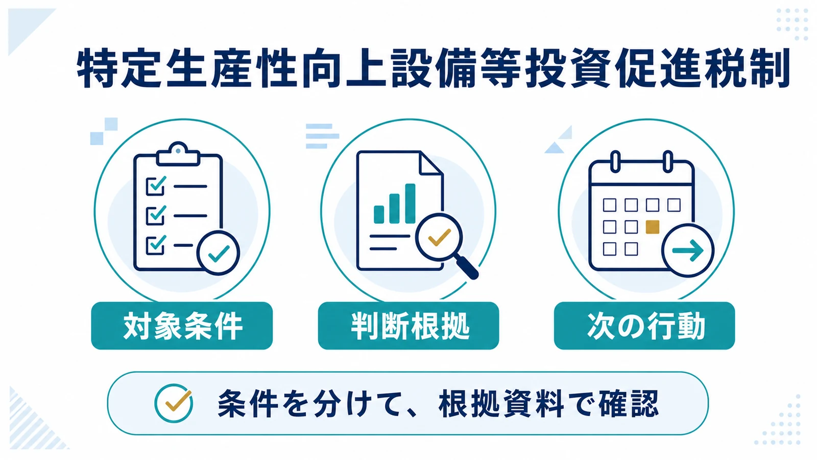 特定生産性向上設備等投資促進税制