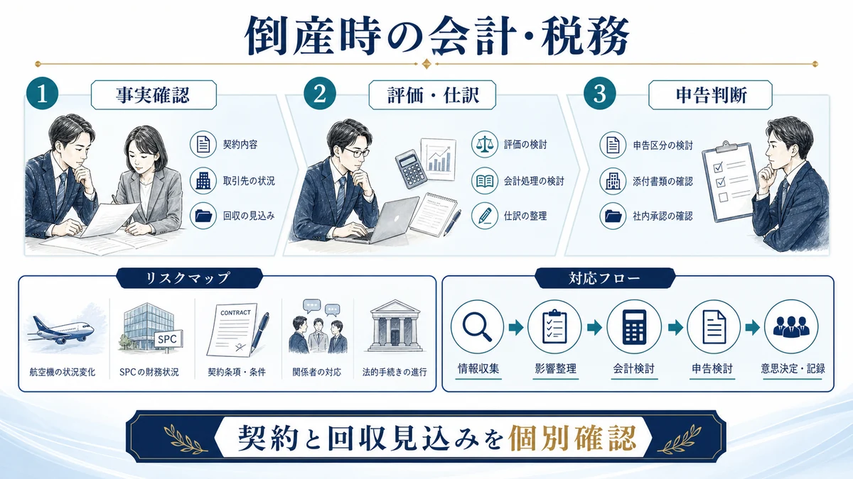倒産時の会計・税務処理