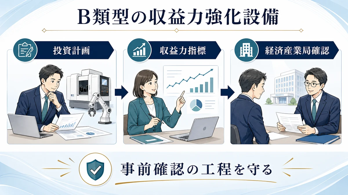 B類型の収益力強化設備