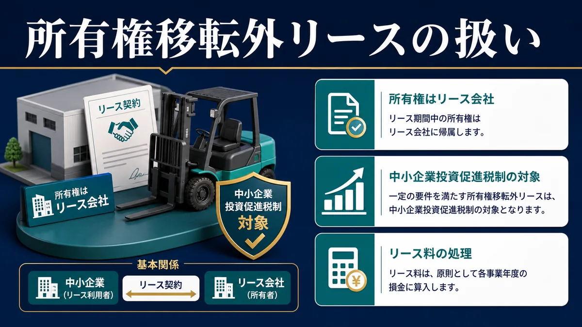 所有権移転外リースの扱い