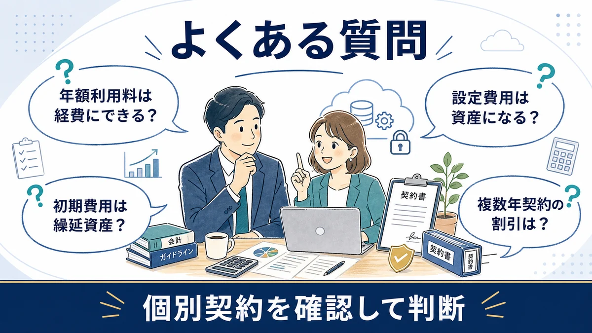 クラウド利用料の資産計上に関するFAQ