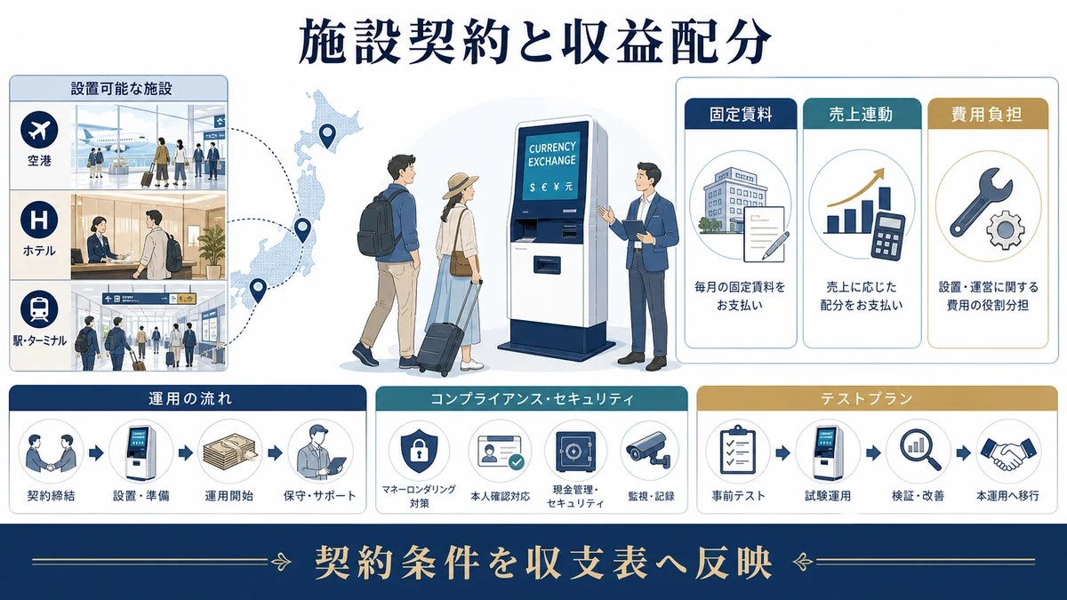 施設契約と収益配分