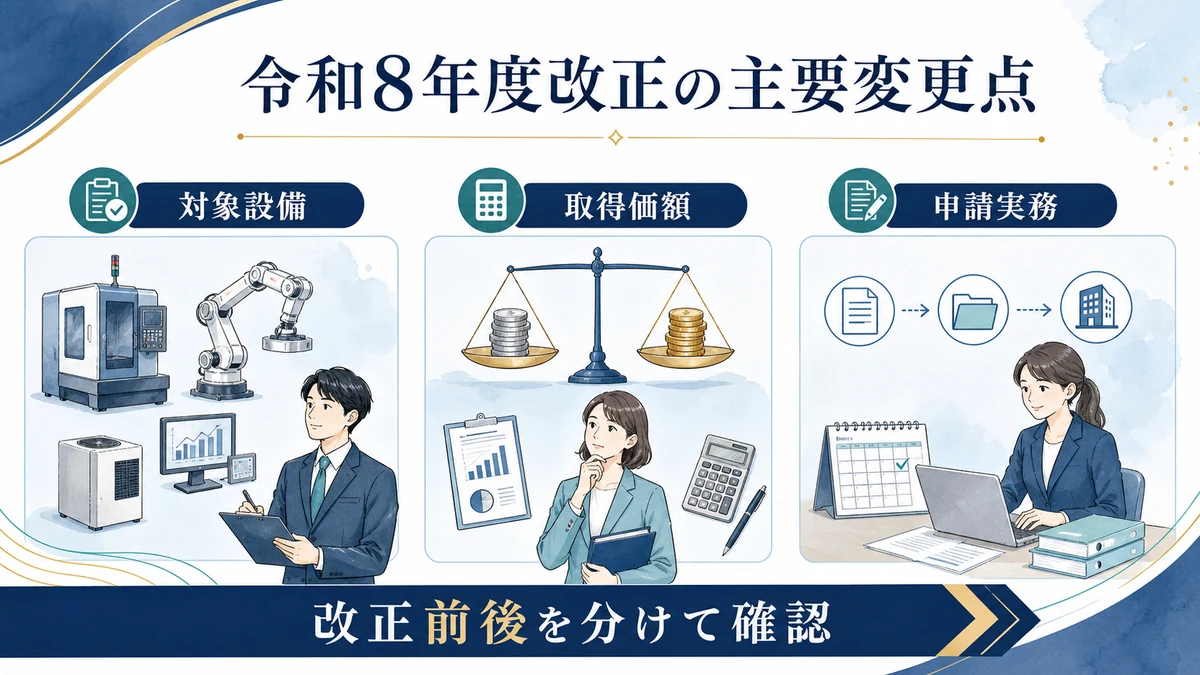 令和8年度改正の主要変更点