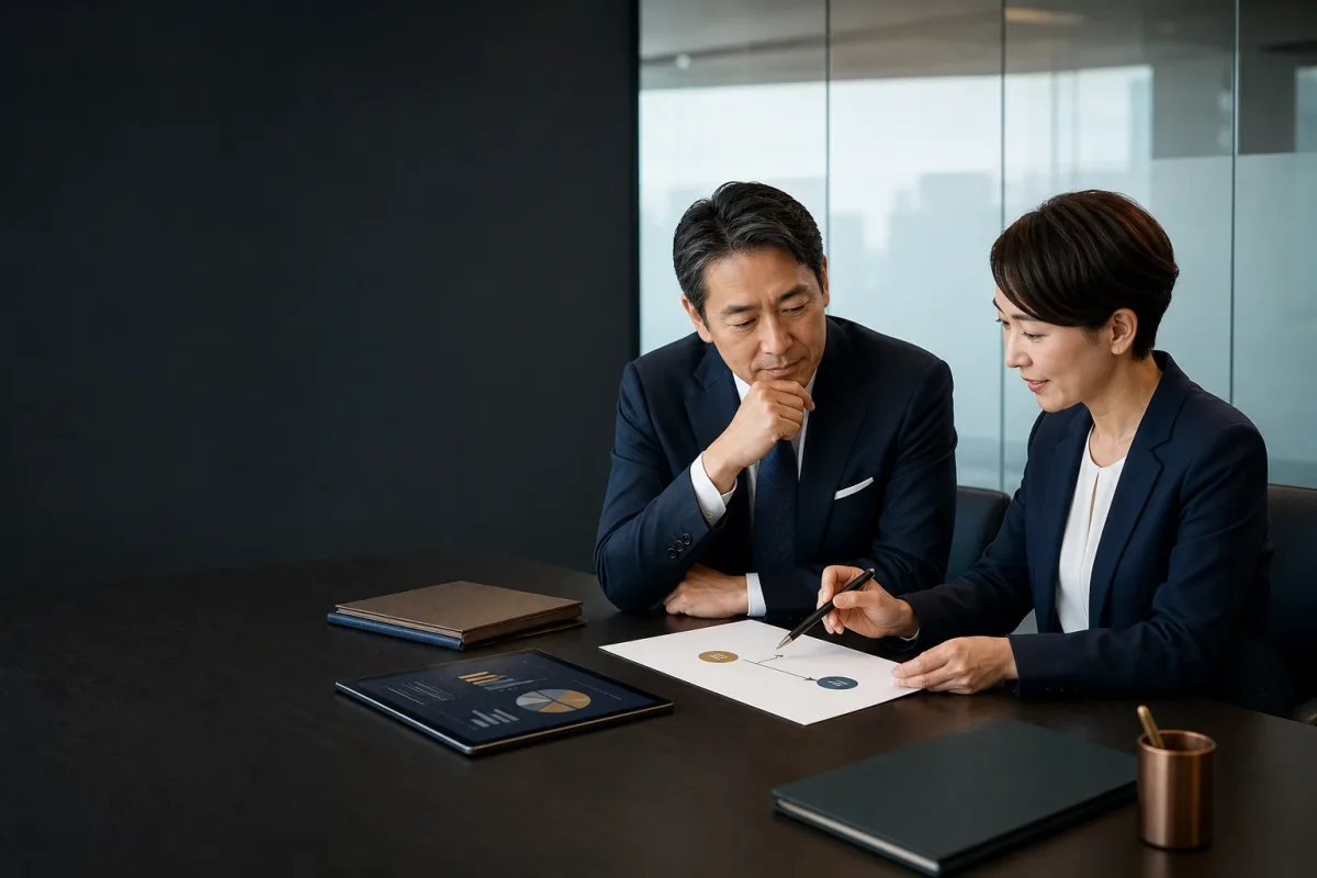 M&A条件を第三者へ相談する日本人経営者