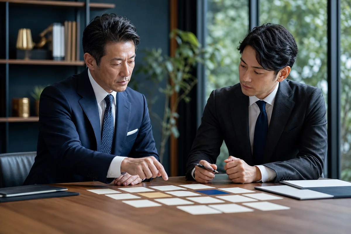 M&A交渉事項を優先順に整理