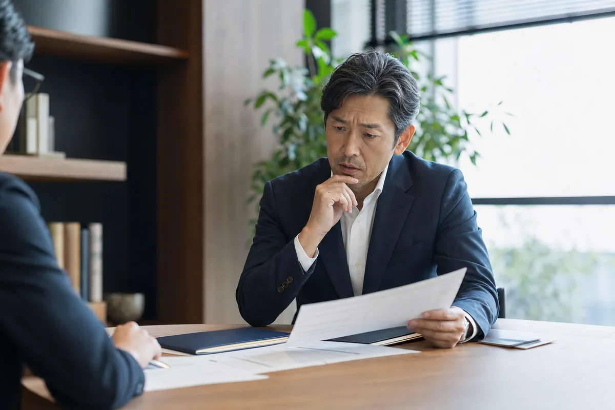 企業価値評価に関する相談事例