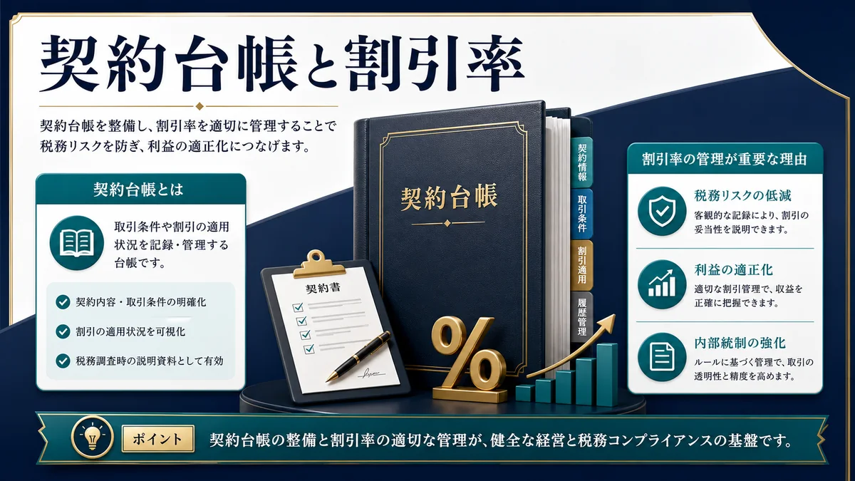 契約台帳と割引率
