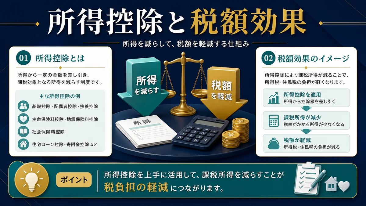 所得控除と税額効果