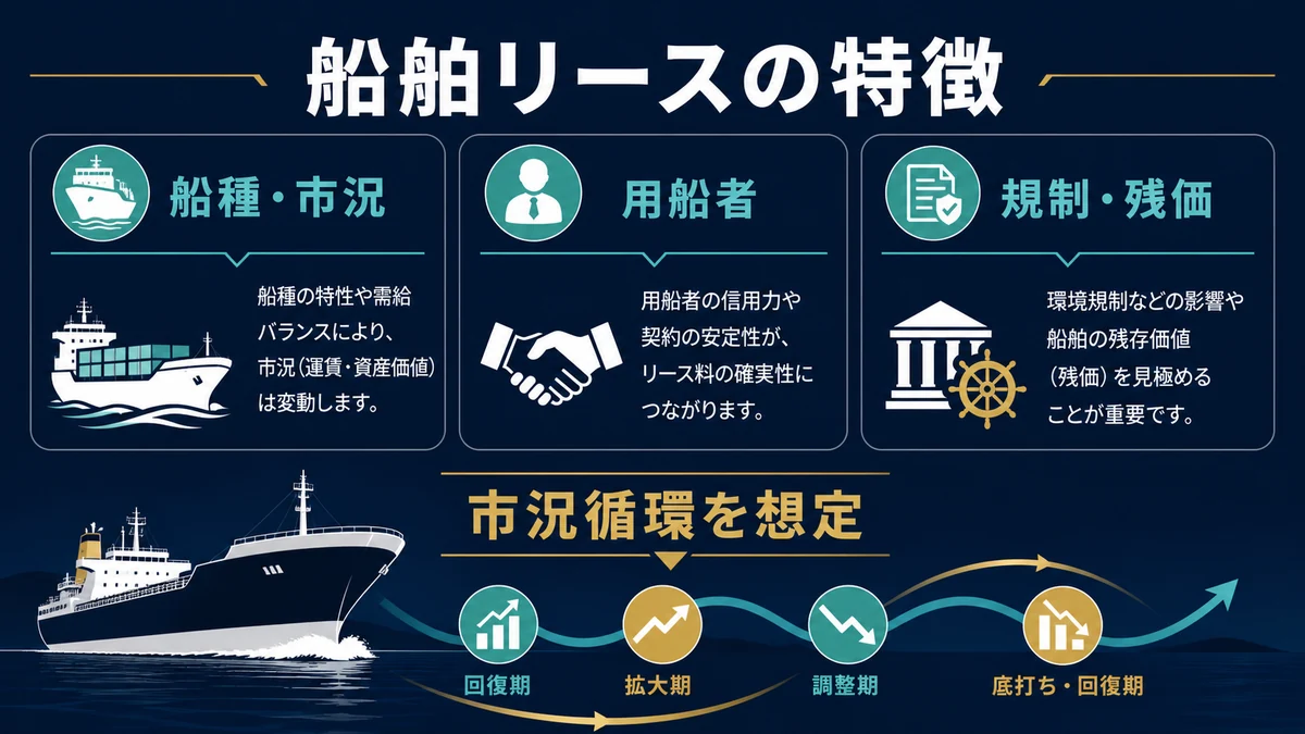 船舶リースの特徴