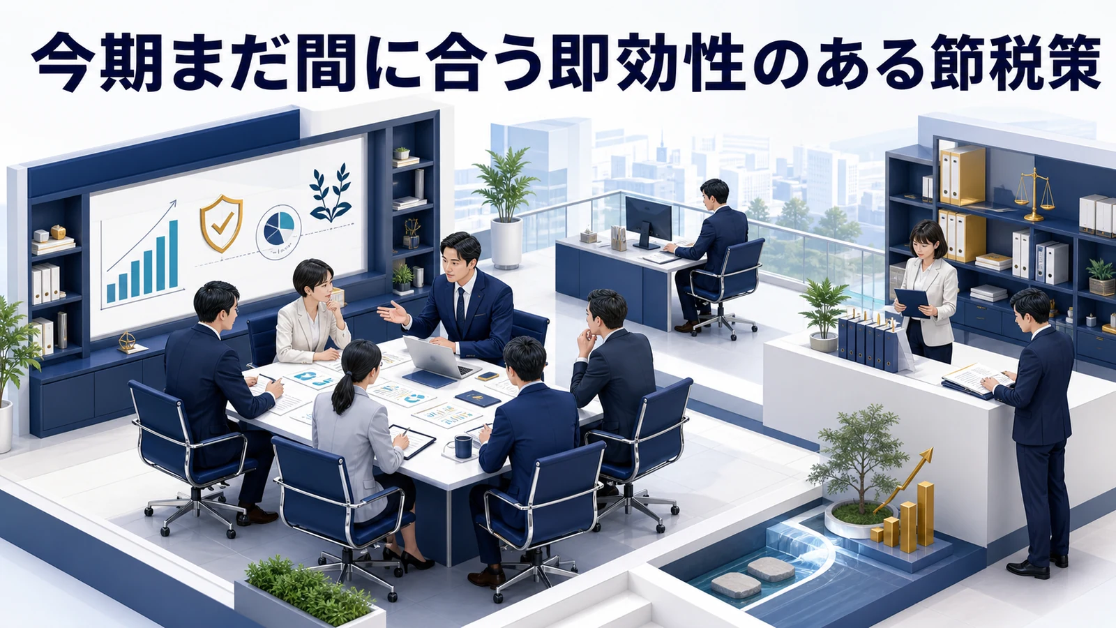 今期まだ間に合う即効性のある節税策