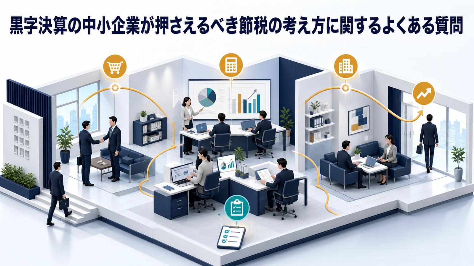 黒字決算の中小企業が押さえるべき節税の考え方に関するよくある質問