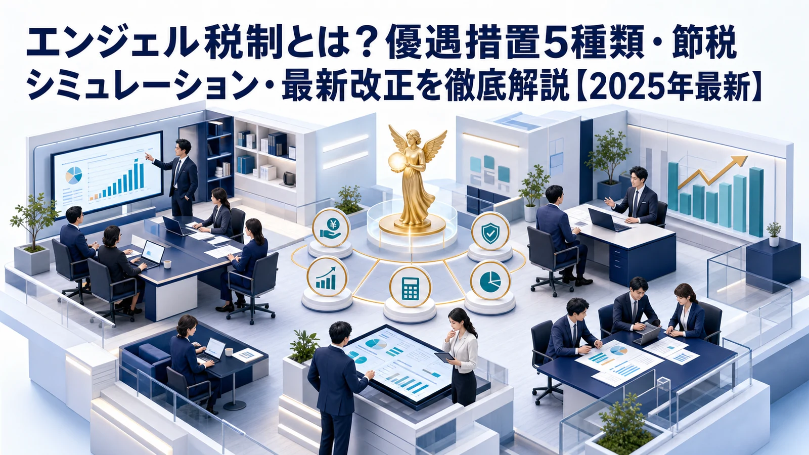 エンジェル税制とは?優遇措置5種類・節税シミュレーション・最新改正を徹底解説【2025年最新】