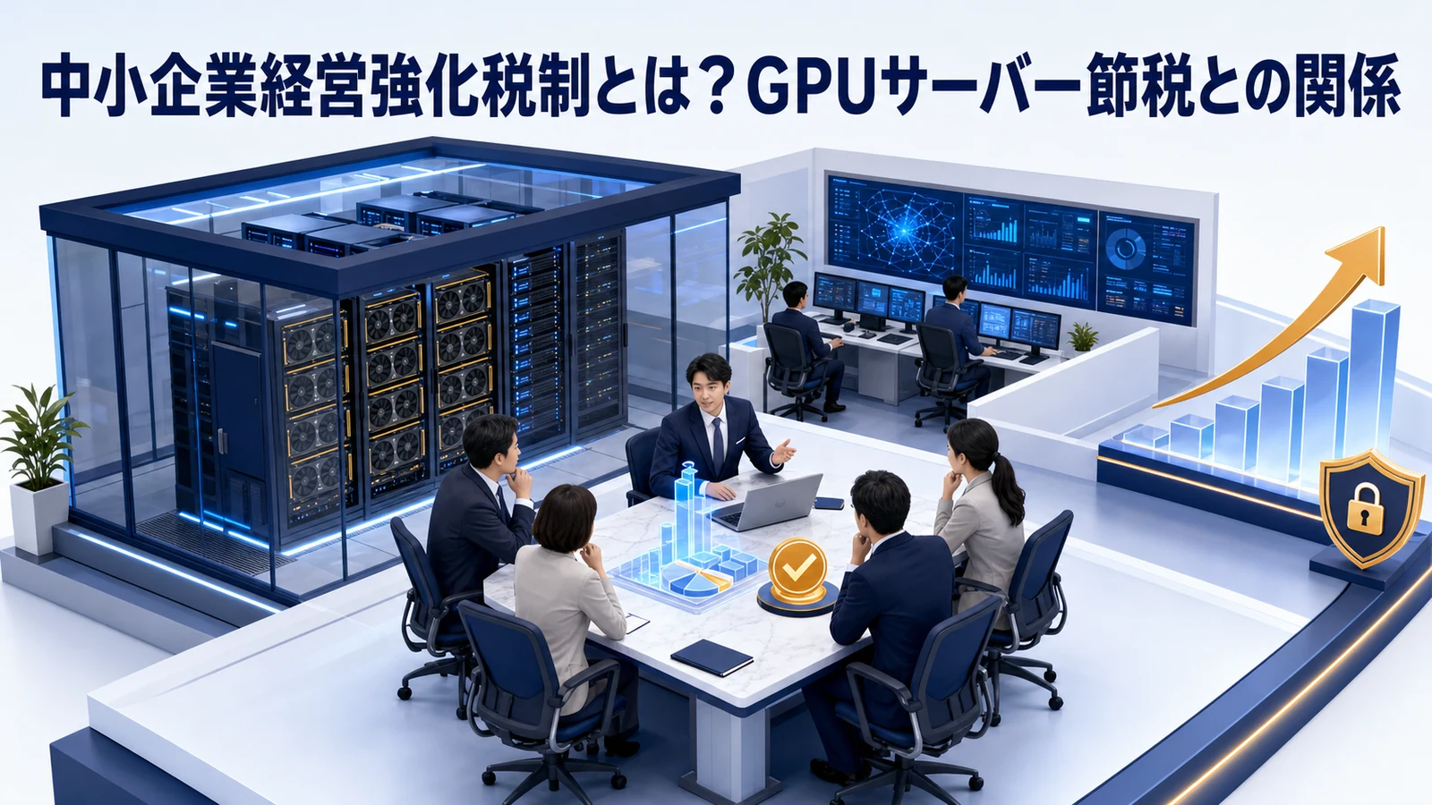中小企業経営強化税制とは？GPUサーバー節税との関係
