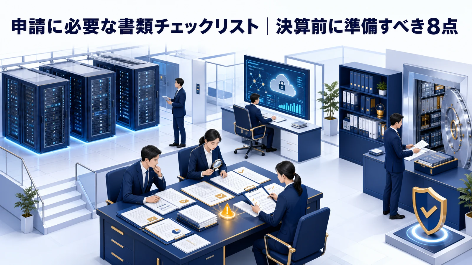 申請に必要な書類チェックリスト｜決算前に準備すべき8点