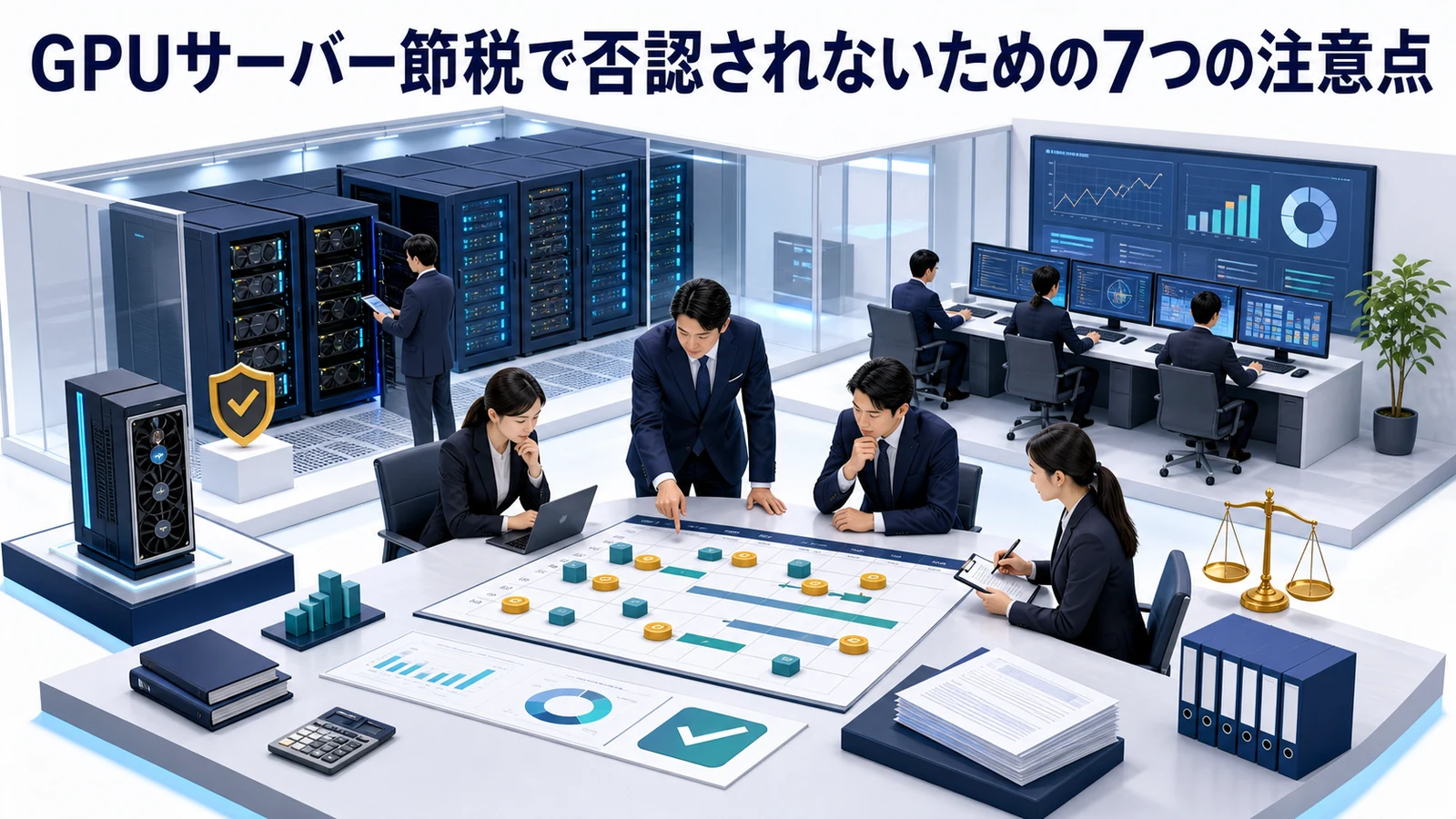 GPUサーバー節税で否認されないための7つの注意点