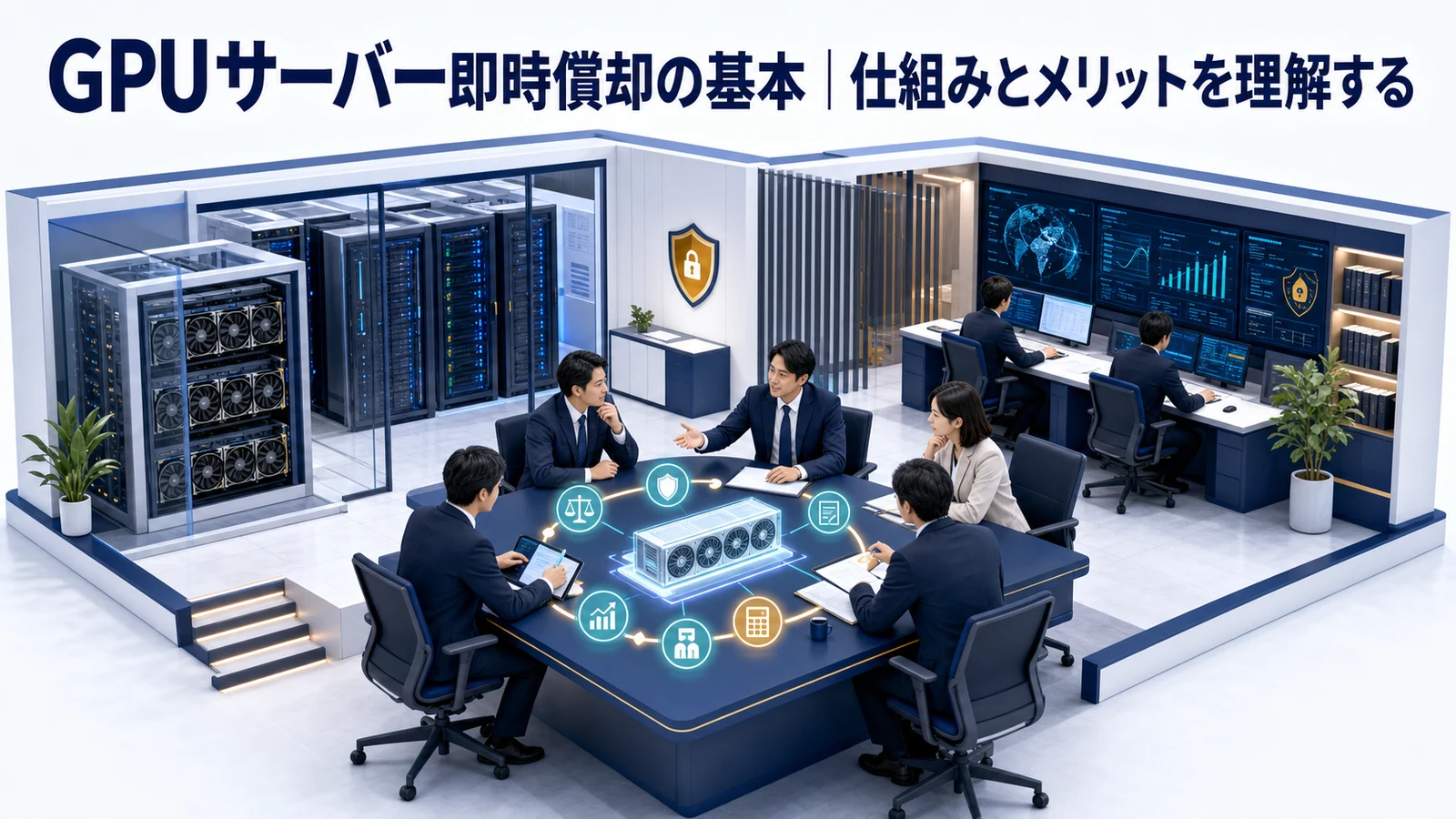 GPUサーバー即時償却の基本｜仕組みとメリットを理解する