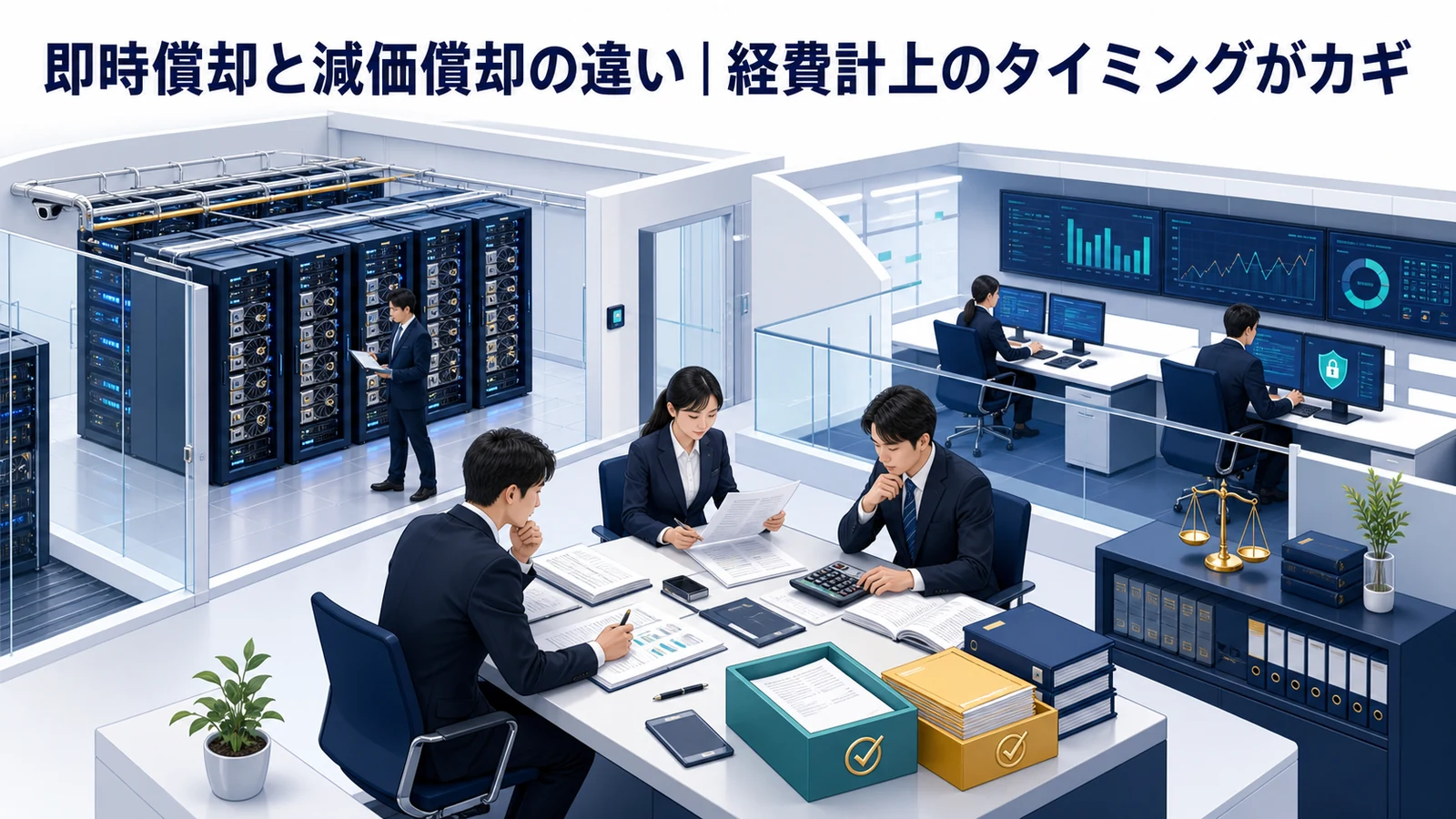 即時償却と減価償却の違い｜経費計上のタイミングがカギ