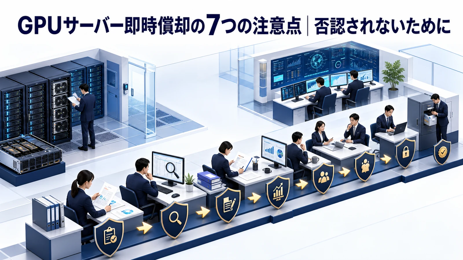 GPUサーバー即時償却の7つの注意点｜否認されないために