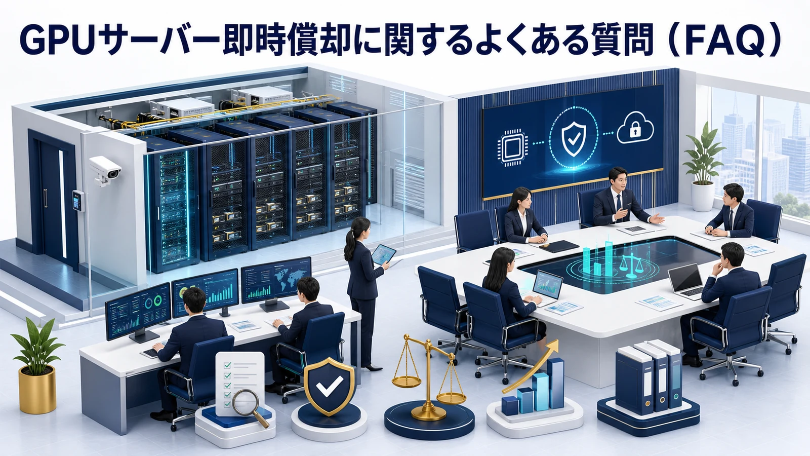 GPUサーバー即時償却に関するよくある質問（FAQ）
