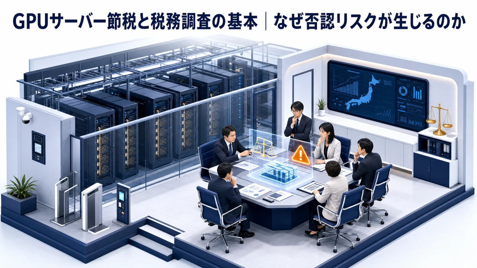 GPUサーバー節税と税務調査の基本｜なぜ否認リスクが生じるのか