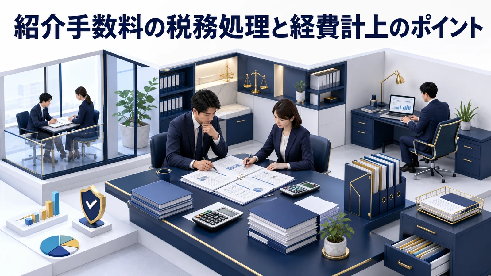 紹介手数料の税務処理と経費計上のポイント