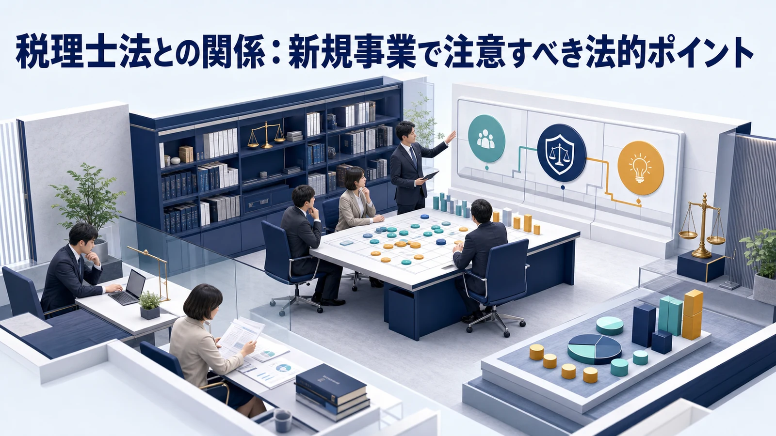 税理士法との関係：新規事業で注意すべき法的ポイント