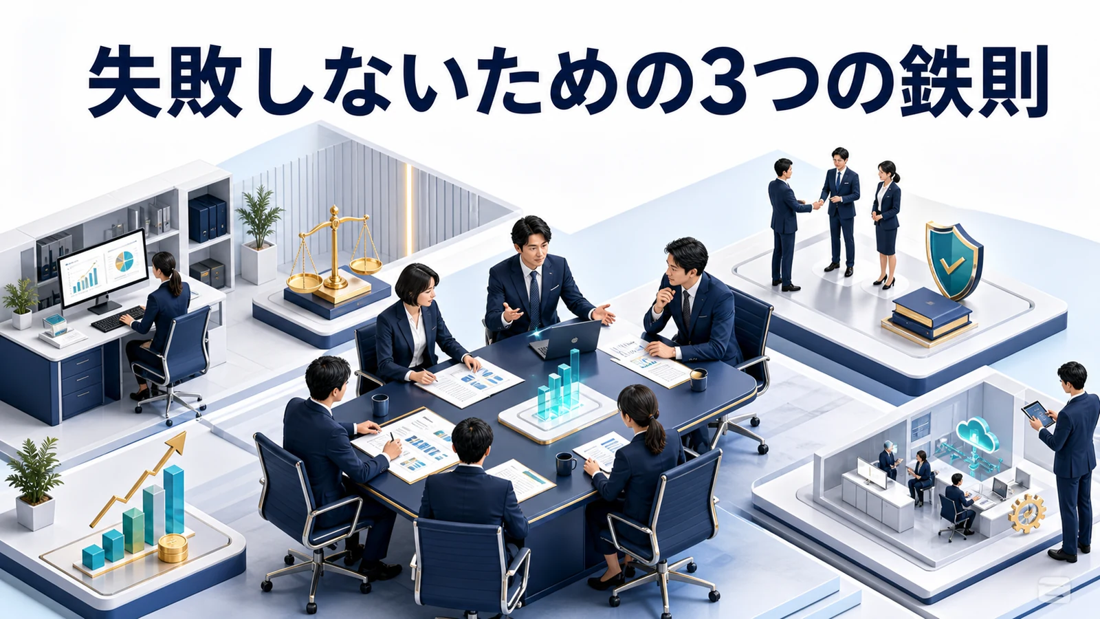失敗しないための3つの鉄則