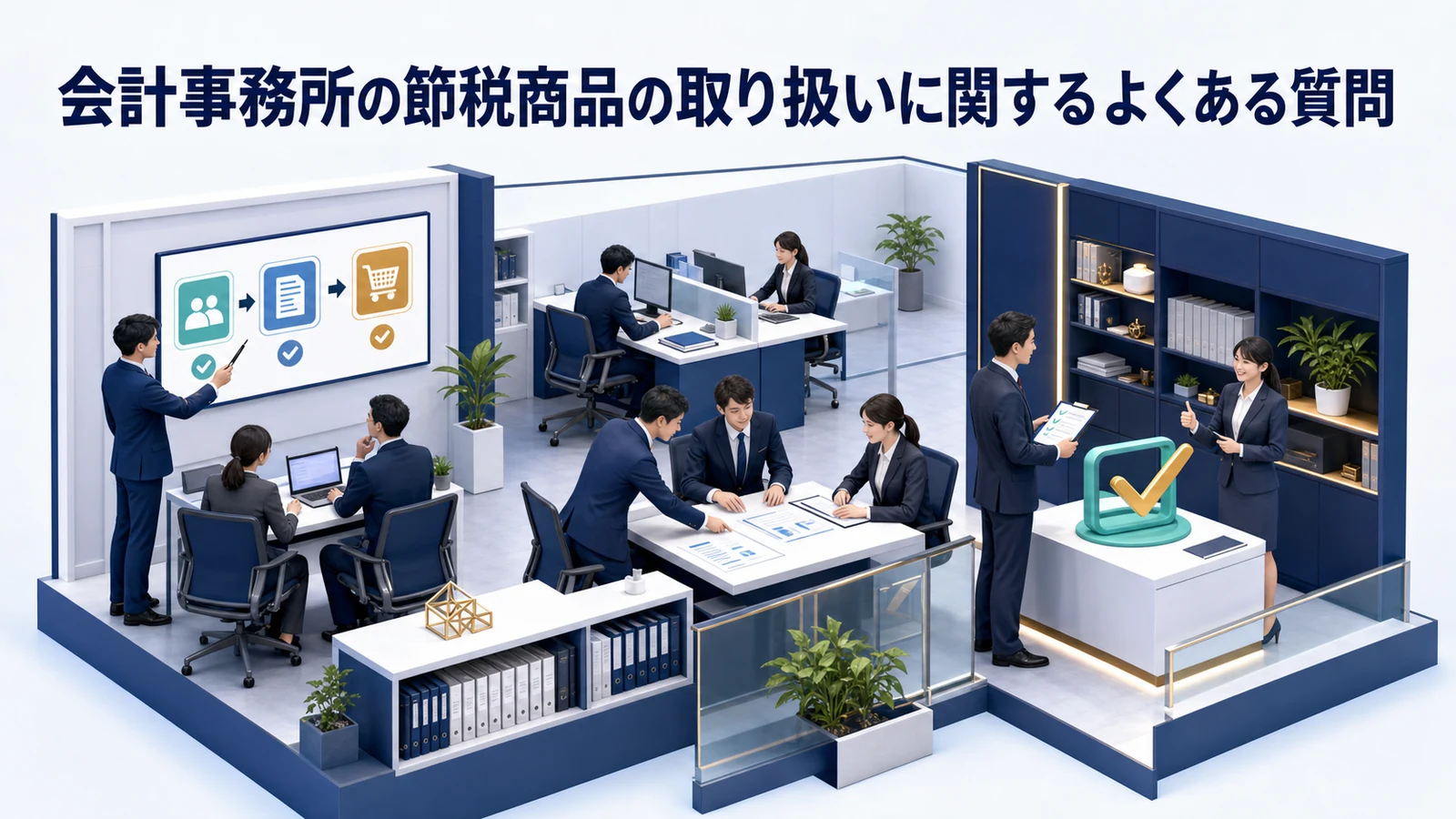 会計事務所の節税商品の取り扱いに関するよくある質問