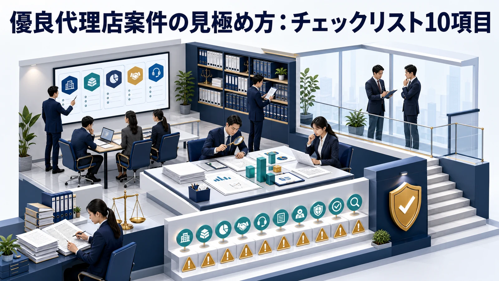 優良代理店案件の見極め方:チェックリスト10項目