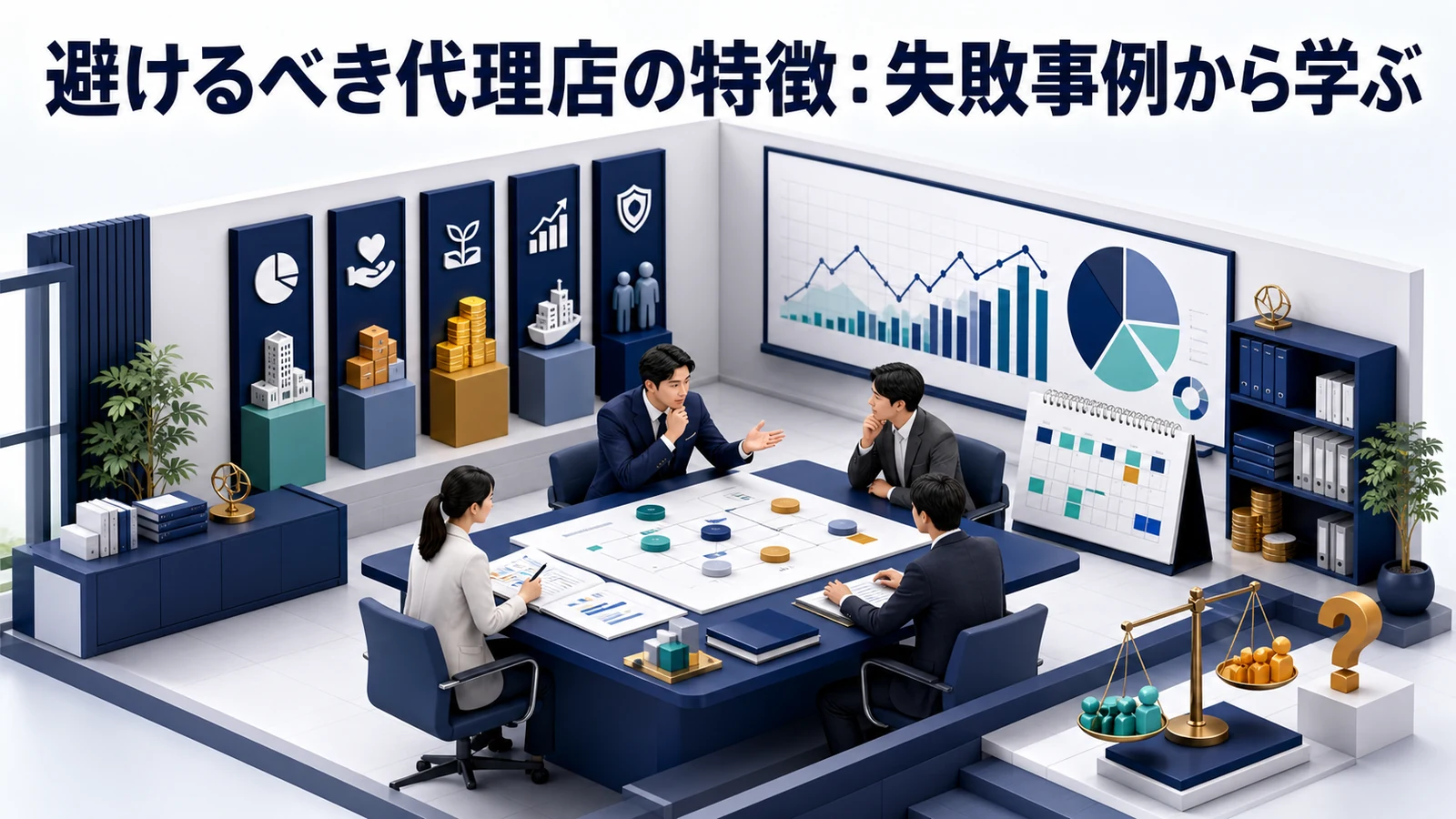 避けるべき代理店の特徴:失敗事例から学ぶ