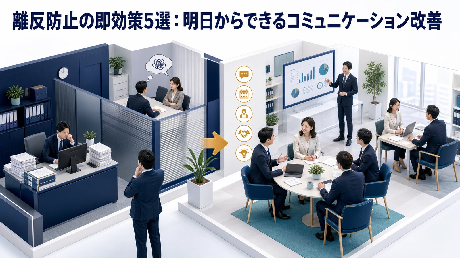離反防止の即効策5選：明日からできるコミュニケーション改善