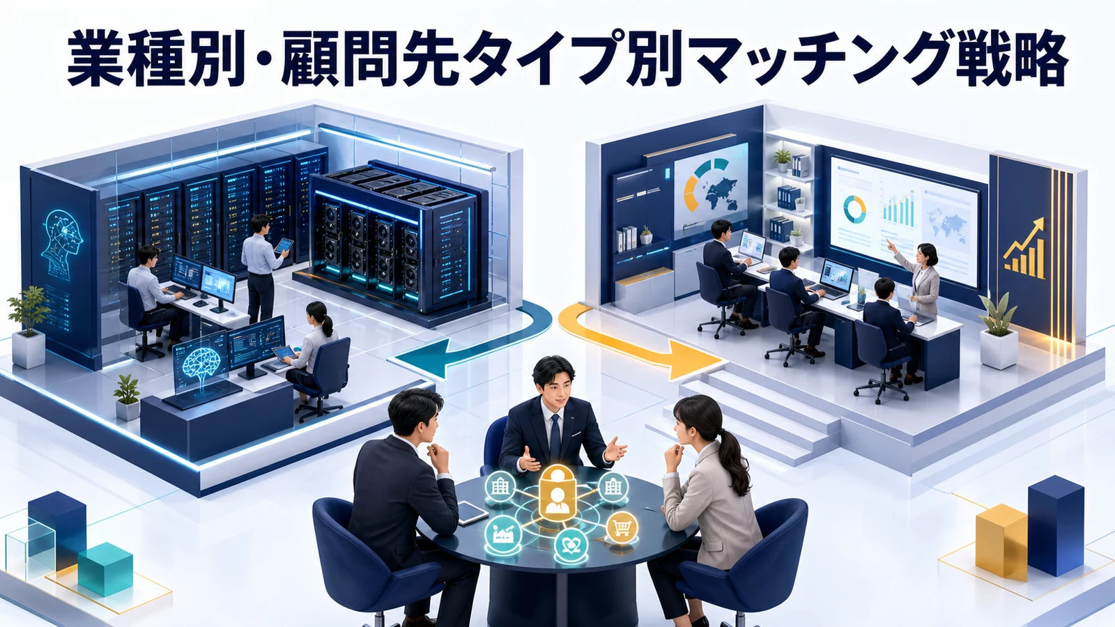 業種別・顧問先タイプ別マッチング戦略